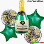 Champagne Bottle Foil Set