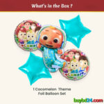 Cocomelon Foil Balloon Set