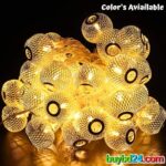 Ball Shape Metal Fairy Light