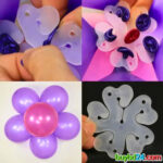 Flower Shape Balloon Clips