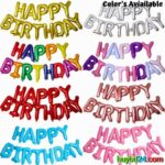 Happy Birthday Foil Balloon