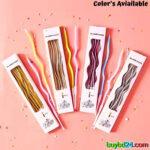 Spiral Metallic Candle