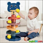 4-Layer Ball Drop Swirling Tower