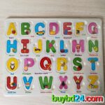 English ABCD Alphabet Puzzle PVC Board