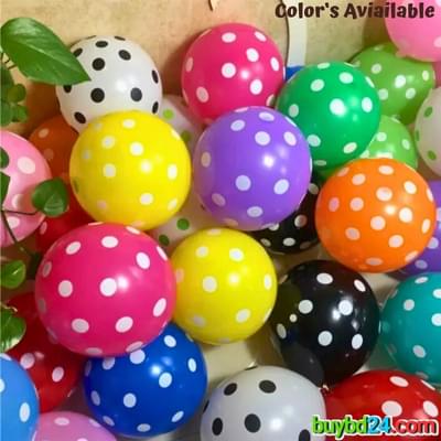 Dots Balloon-10pcs - Image 2