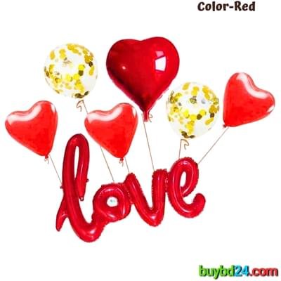 Love Foil Balloon Set - Image 4