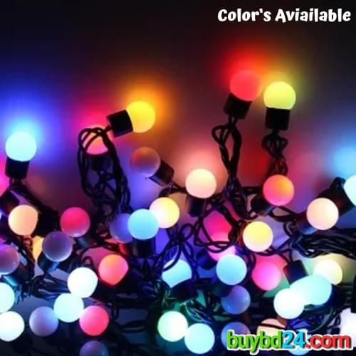 Snow Ball Fairy Light-16ft - Image 5