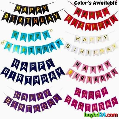 Happy Birthday Card Banner
