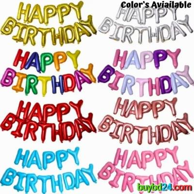 Happy Birthday Foil Balloon