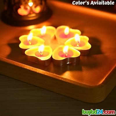 Heart Shaped Love Candle