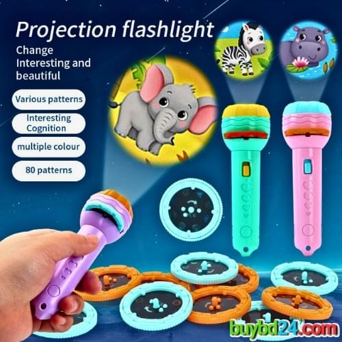 Projecting Flashlight Projector Torch