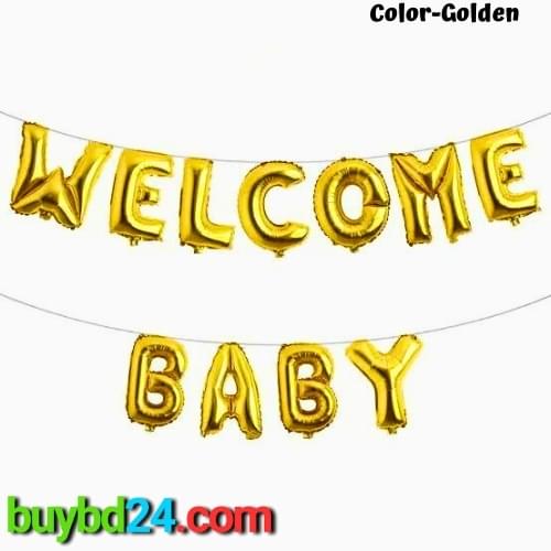 Welcome Baby Foil Balloon