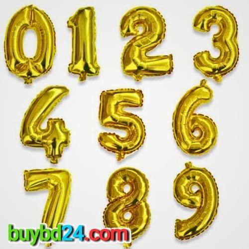 Number Foil Balloon